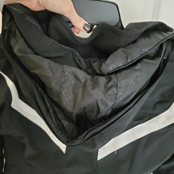 2 IN 1 COLUMBIA WOMENS WINTER JACKET COAT BLACK & WHITE - Picture 8 of 12